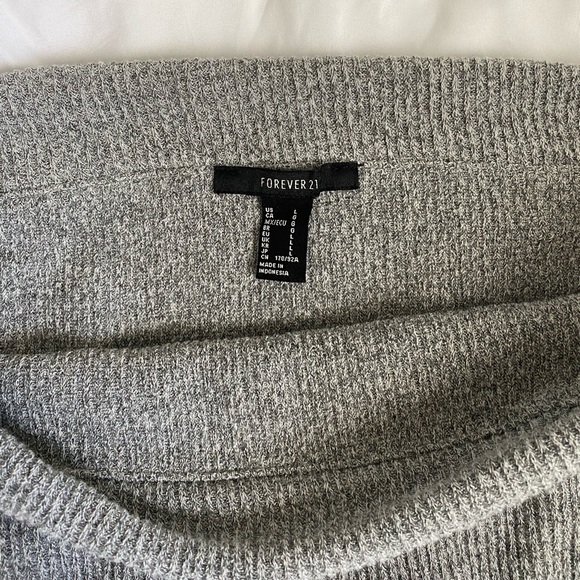 Forever 21 off the shoulder knit bodysuit - Picture 3 of 3